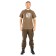 Pride Quadro T-shirt, cotton, light brown, rr s.
