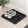 Shoe tray, 43.5 × 39 cm, black color