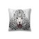 Pillowess decorative "Leopard aggression", on a zipper, size 45x45 cm