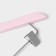 Shoulders - Ladoom hangers, 3 pcs, children, with clamps, 31.5 × 22 cm, pink color
