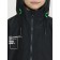 Windbreaker for boys, height 110 cm, dark gray color