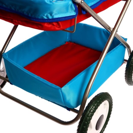 Puppet stroller No. 14, red-blue color-5
