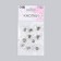 The buttons are sewing, d = 21 mm, 5 pcs, the color is transparent