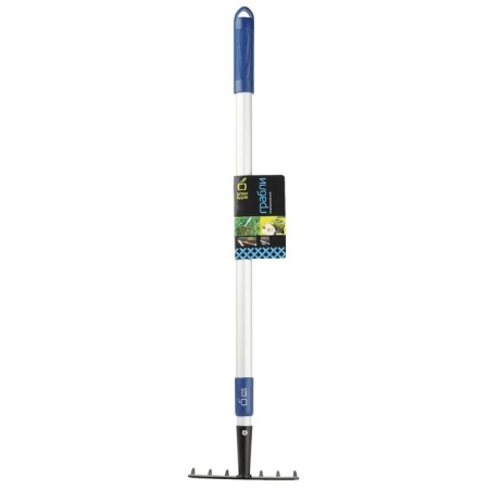 Robble straight, straight tooth, 7 teeth, metal, telescopic, metal stalk-1
