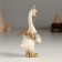 Souvenir Polystone Suspension "Goose in a hat and boots" 5x4.5x11 cm