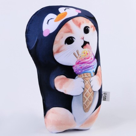 Antistress toy "Kitten Penguin"-3