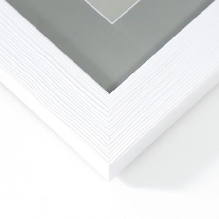Photo frame Plastic "Bella" 15x20 cm, white-3