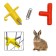 Nippel drinker for rabbits, for cage, plastic, mix, Greengo