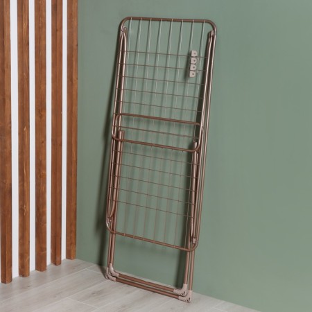 Sushilka for linen is floor folding, working length 20 m, height from the floor 95 cm, width 54 cm, color pink gold-8