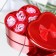 Soap roses, three -color, set of 6 pcs.
