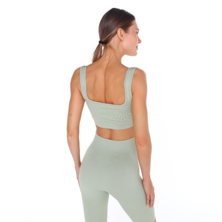 Top female, green color, size 42 (s)-4