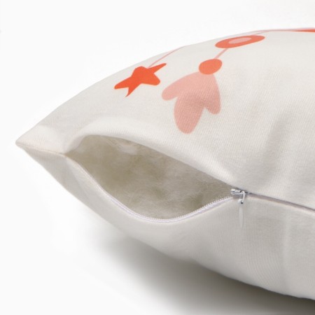 Decorative Ethel Pillow "Tenderness" 30*40 cm, velor 100% p/e-2