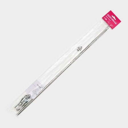 Railing 60 cm, d = 1 cm, with a set for installation, chrome color-3