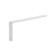 The holder is a wall tundra, with a mount for curtains, 180 mm, polymer, 1 pc.
