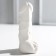 Vase for flowers "Anatomy", white, 5.5 x 16 x 8.5 cm.