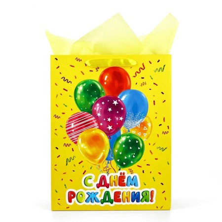 Laminated bilateral laminate “Happy”, with quiet and postcard, L, 40 × 31 × 11.5-1