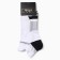 Male socks minku shortened, size 38-45, white color