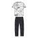 Pajama for the boy PlayTode: T -shirt and trousers, height 122 cm