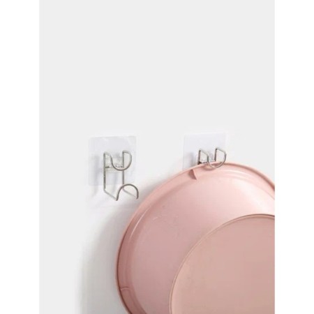 Universal holder on Velcro, 7 × 6 × 7 cm, chromium color-5