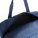 Road bag with lightning, external pocket, blue color