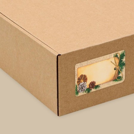 Stickers for a gift "Spices and Joy", 7 x 16 cm, New Year-2