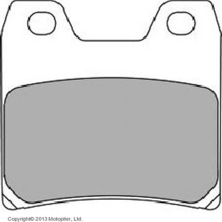 Disk brake pads, Ferodo FDB2150ST