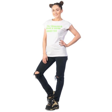 Female T -shirt, size 42, white color-2