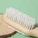 Pumza for pedicure, with a brush, with a suspension, wooden, color mix