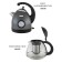 Tea set Pioneer KE580M, 1.7 l, 2200 watts, black