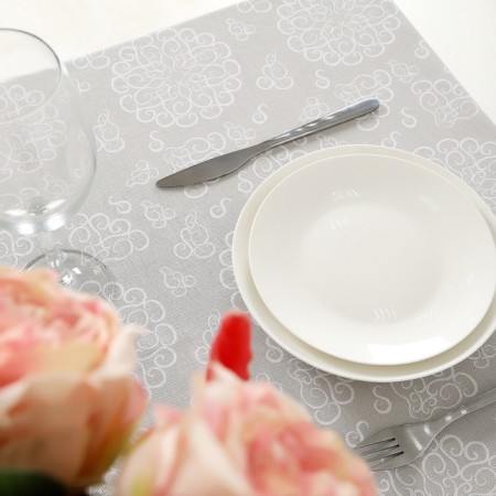 New Year. Tables of winter miracles (12C23) 145x145cm, morned 170g/m, HL100%-9