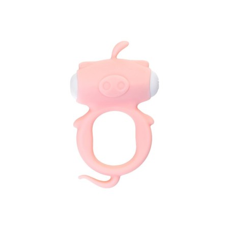 Vibrocolor on the penis A-Toys byfa Kear, silicone, d = 2 cm, pink color-2