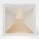 Crafts with a square bottom and window 40 x 40 x 40 cm white, 1pc.