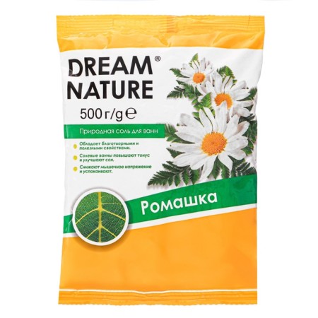 Bath salt with foam Dream Nature Chamomile, 500 g-2