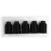 Shoe -shoe, 70l, 300 m, black color