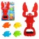 Krabik-Manipulator Caps Caps Fish, 4 fish in the kit