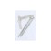 Shower Set Zein Zn0103, hose 150 cm, a stand with a soap dish, a watering can 3 modes, satin