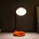 Parasol table lamp LED, from USB/AKB 6 W, Sensor 3000-6000 Orange 14x10x37 cm Risalux 100