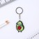 Acrylic key -keychain “Everything will be avocadene”, 7 x 12.5 cm