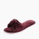 Slippers # 6 women, size 36.5, burgundy color
