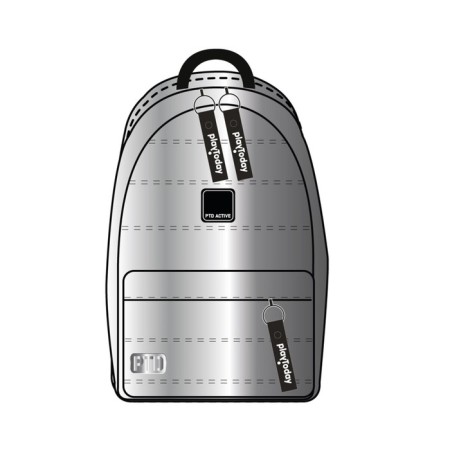 Backpack for girls, size 15x30x40 cm-4