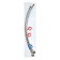 Zein mixer eyeliner, 1/2 nut, M10 fitting, 50 cm, installation key, set 2 pcs