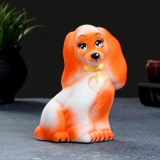 Poodle piggy bank 7x10x15cm