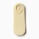 Women's socks shortened non-slip, yellow color, size 36-39