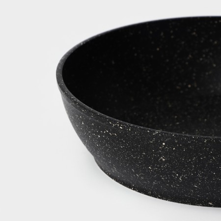 Alena pan, d = 20 cm, plastic handle, anti -stick coating, black color-2