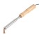 Tundra soldering iron, wooden handle, flat copper sting, 75 watts, 220 B