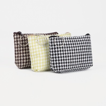 Women's wallet with zipper, color mix-1