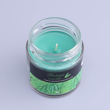 Candle in the bank Aromatic "coniferous needle", 25 hours-3
