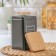Bank for bulk products "Lifestyle Coffee", 9 × 9 × 15 cm, black color