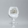 Cognac glass "To relieve stress", neckline, 265 ml.