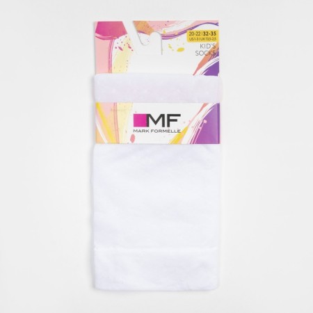 Golphs for children, white color, size 20-22 (32-35)-8